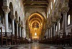 Apse interior