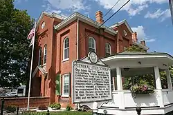 The historic Monroe County Courthouse in Union.