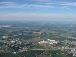 Countryside in northern Monroe Township