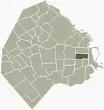 Location of Montserrat within Buenos Aires