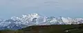 Mont Blanc from the summit of the Salève