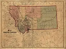 Image 25Montana Territory in 1865 (from Montana)