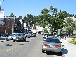 A street view of Montclair Village