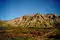 Monte Cinto seen from Refuge de l'Ercu, southeast, the summit is right to the center, Corsica.