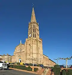 The church of Our Lady of the Visitation, in Montech