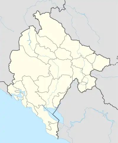 Dosuđe is located in Montenegro