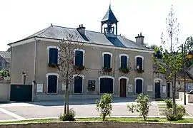 The town hall in Montigny-sur-Loing