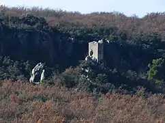 Castelar tower dating from the 13th century, December 2010