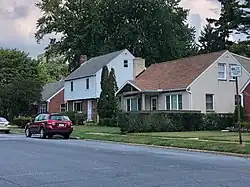 Suburban Montrose Park neighborhood in Susquehanna Twp.