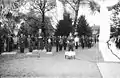 War memorial dedication, 1992