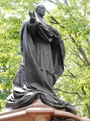 Vermare's statue of Cardinal Elzéar-Alexandre Taschereau