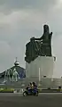 Statue of First Lady Fatmawati Soekarno in Bengkulu City, Indonesia; unveiled on her birthday in 2020