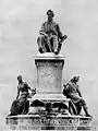 Monument to poet János Arany, in garden of the Hungarian National Museum, Budapest