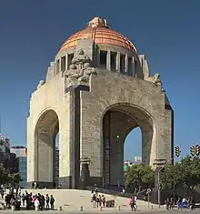 Monumento a la Revolución monument commemorating and mausoleum to the heroes of the Mexican Revolution in Mexico City, Mexico