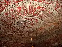 Ceiling vault with depiction of Buddha