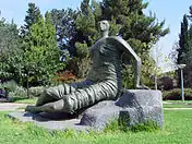 Draped Seated Woman (1957–58), Hebrew University of Jerusalem