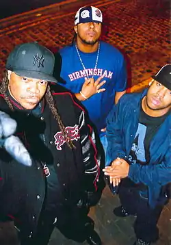 From left to right: Cipher J.E.W.E.L.S, Jawar, and Malik