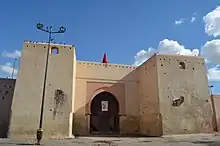 The outer (western) facade of Bab Doukkala