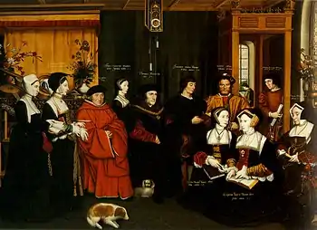 Lockey, Thomas More and his family