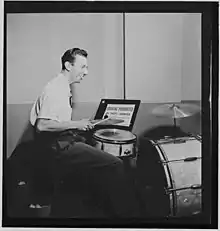 Morey Feld, August 1947 Photograph by William P. Gottlieb