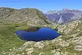 Big Lake of Morgon (2427 m).