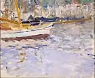 Berthe Morisot, The Port of Nice, Winter 1881/1882