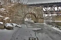 Delaware River Portal, canal entrance, Phillipsburg