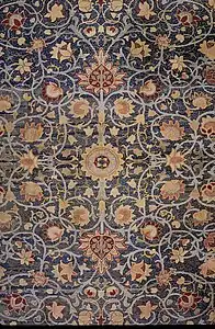 Holland Park carpet detail (1883)