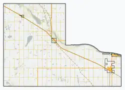 Rural Municipality of Morris No. 312 is located in Morris No. 312