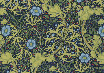 "Seaweed" wallpaper (1890), by John Henry Dearle