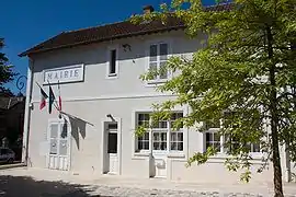 The town hall in Morsang-sur-Seine