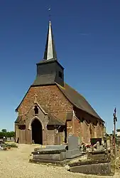 The church in Morvillers