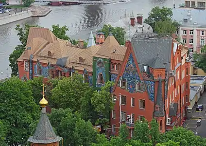 Pertsova House by Malyutin in Moscow (1905–1907)