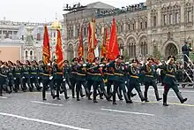 The Combined Arms Academy opening the active duty portion of the ground column.