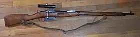 Hungarian M/52 sniper rifle with PU 3.5×21 sight