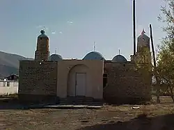 Mosque in Tolbo, Bayan-Ölgii Province.