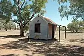 Mosque in Bourke cemetery. 19th-century Bourke was home to many Afghan camel keepers