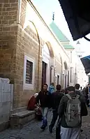 Entrance of the mosque from Sidi Ben Arous street