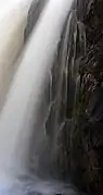 Close up of Moose Falls