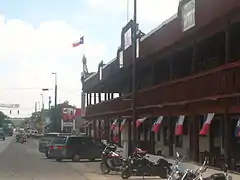 Motorcyclists in Bandera