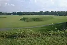 Image 38The Moundville Archaeological Site in Hale County. It was occupied by Native Americans of the Mississippian culture from 1000 to 1450 CE. (from Alabama)