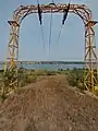 Abandoned ski lift, Mount Blackstrap