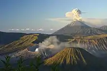 Image 85Mount Bromo and Semeru in East Java (from Tourism in Indonesia)