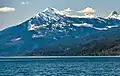 South aspect of Mount Cartier, from Upper Arrow Lake.