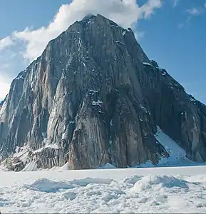 Mt. Dickey from Ruth Glacier