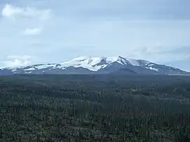 Image 2Mount Edziza, a large shield volcano in northwestern British Columbia (from Geology of the Pacific Northwest)