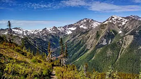 Mt. Mystery from the Pacific Northwest Trail