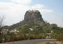 Image 14Mount Popa, a dormant volcano in the Central Lowlands (from Geography of Myanmar)