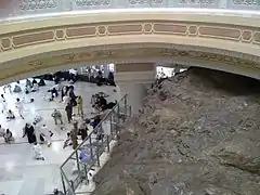 Mount Safa within the Al-Masjid Al-Haram in Mecca.