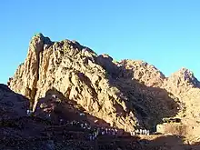 Mount Sinai in Sinai Peninsula, Egypt